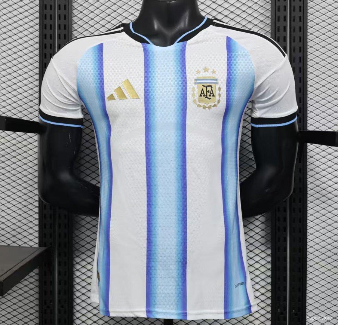 Camiseta de fútbol Argentina 2026 LOCAL MANGA CORTA VERSION JUGADOR